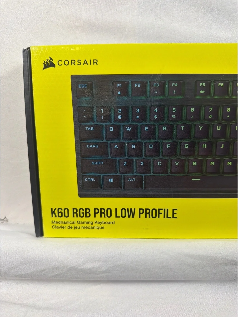 Corsair K60 RGB PRO Low Profile Mechanical Gaming Keyboard